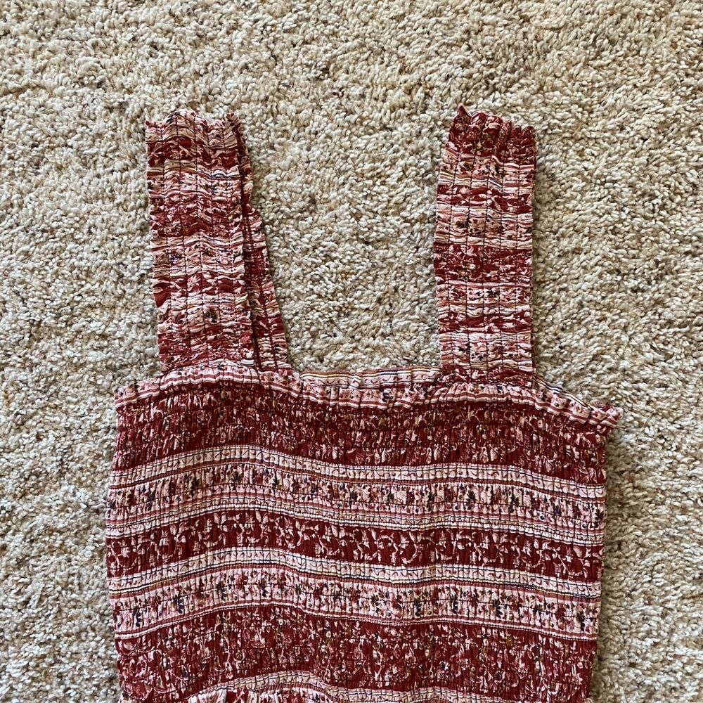 American Eagle floral smocked romper - Picture 3 of 4